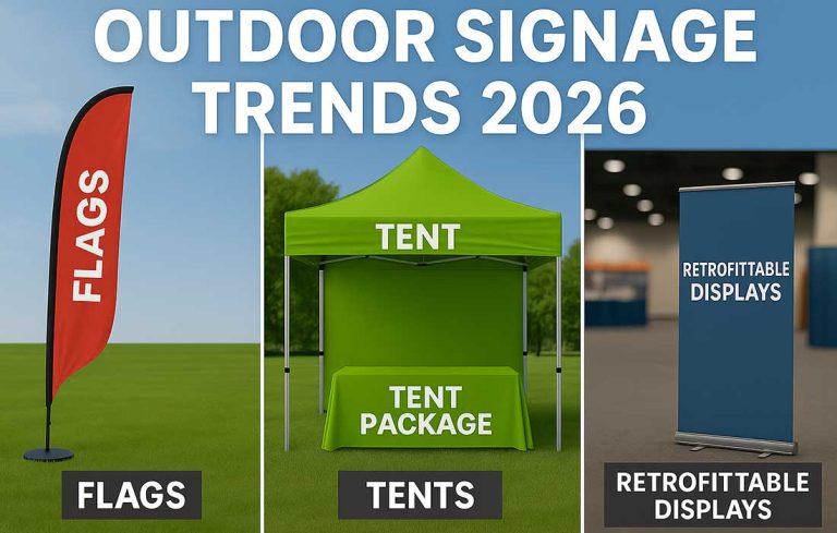 Outdoor Signage Trends To Watch In 2026 Outdoor Signage Trends 2026 2026 Outdoor Signage 768x489 
